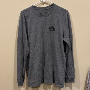 Patagonia Men's Charcoal Long Sleeve Tee